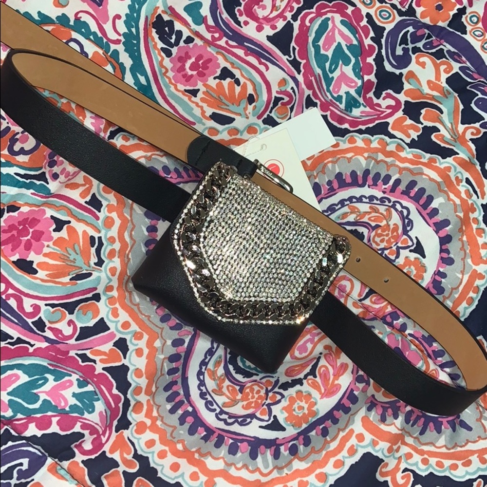 Rhinestone Fanny Pack Belt